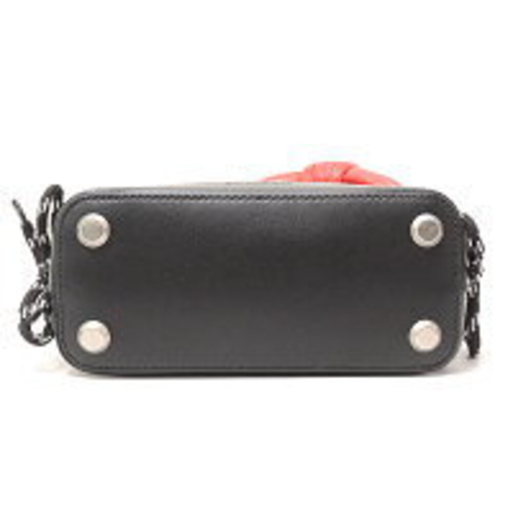 Balenciaga Virutop Hello Shoulder Bag Leather Black - Picture 5 of 10